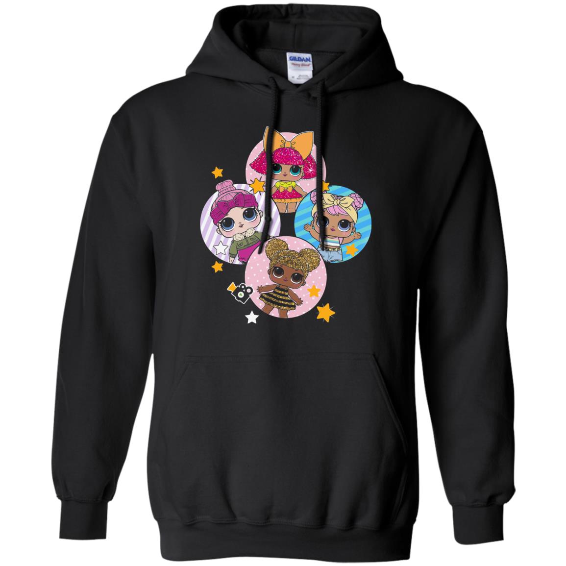 Dolls Lol Birthday #squadgoals Doll Lover T-shirt Black