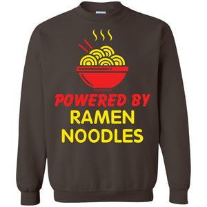 Powered By Ramen Noodles Gift Shirt For Ramen Lover