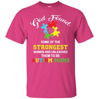 And Unleashed Them To Be Autism Moms Autism Shirt For Mom Heliconia