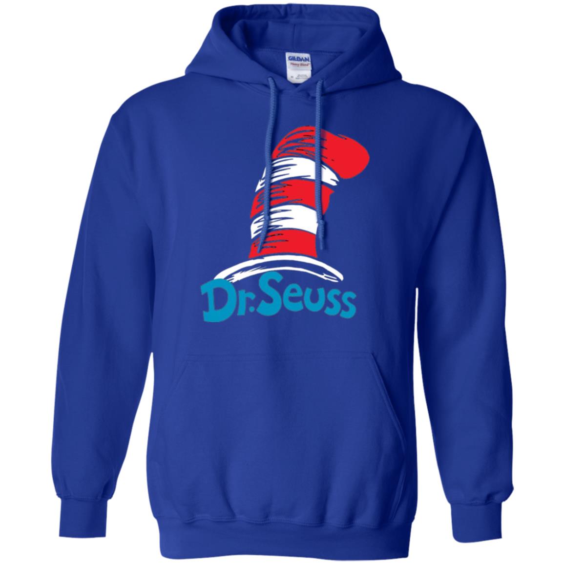 Film Lover T-shirt Dr. Seuss Hat T-shirt Royal