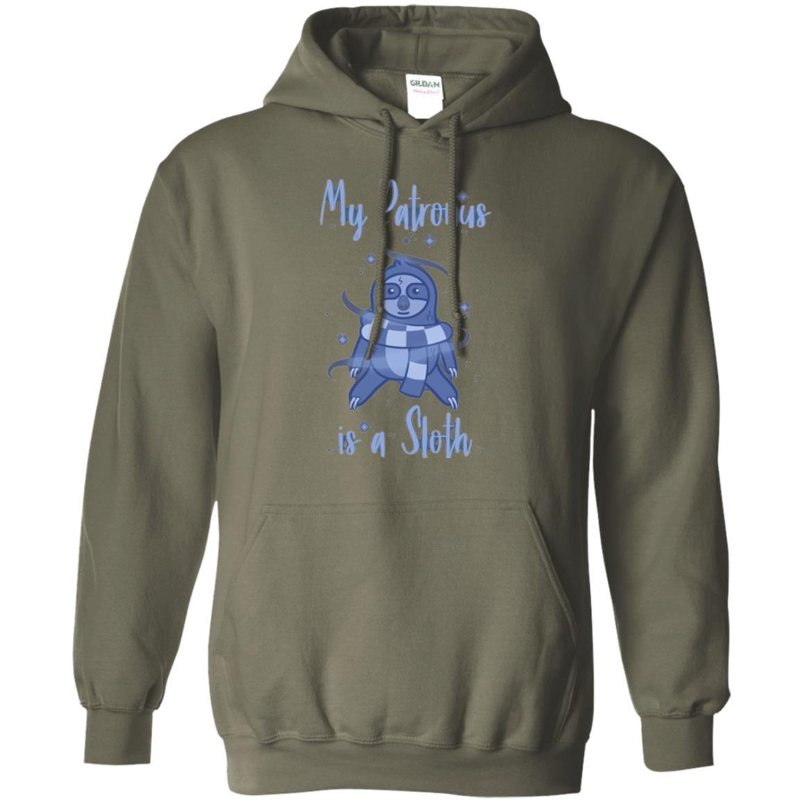 Film T-shirt My Patronus Is A Sloth T-shirt Military Green