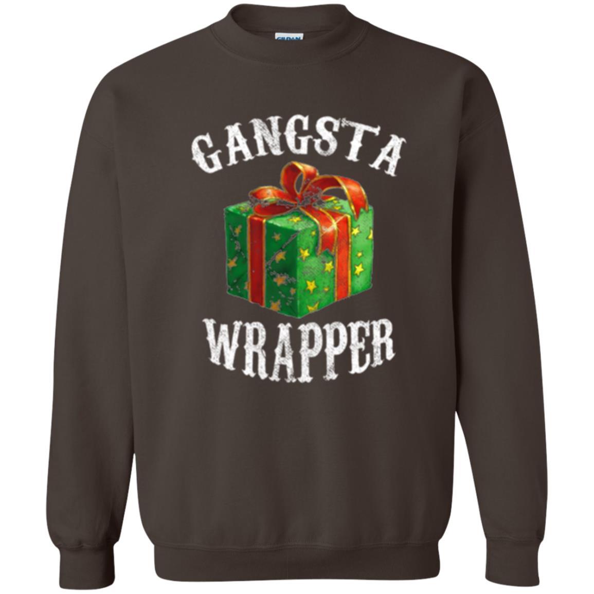 Christmas T-shirt Gangsta Wrapper Novelty Dark Chocolate