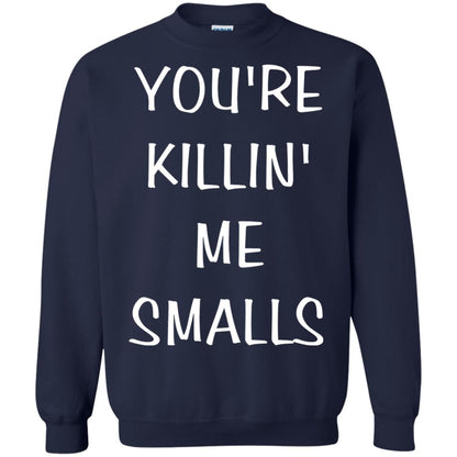 You_re Killin Me Smalls Funny Cute Baseball Shirt Navy