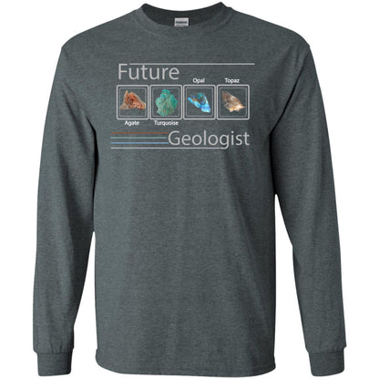 Science T-shirt Future Geologist Dark Heather