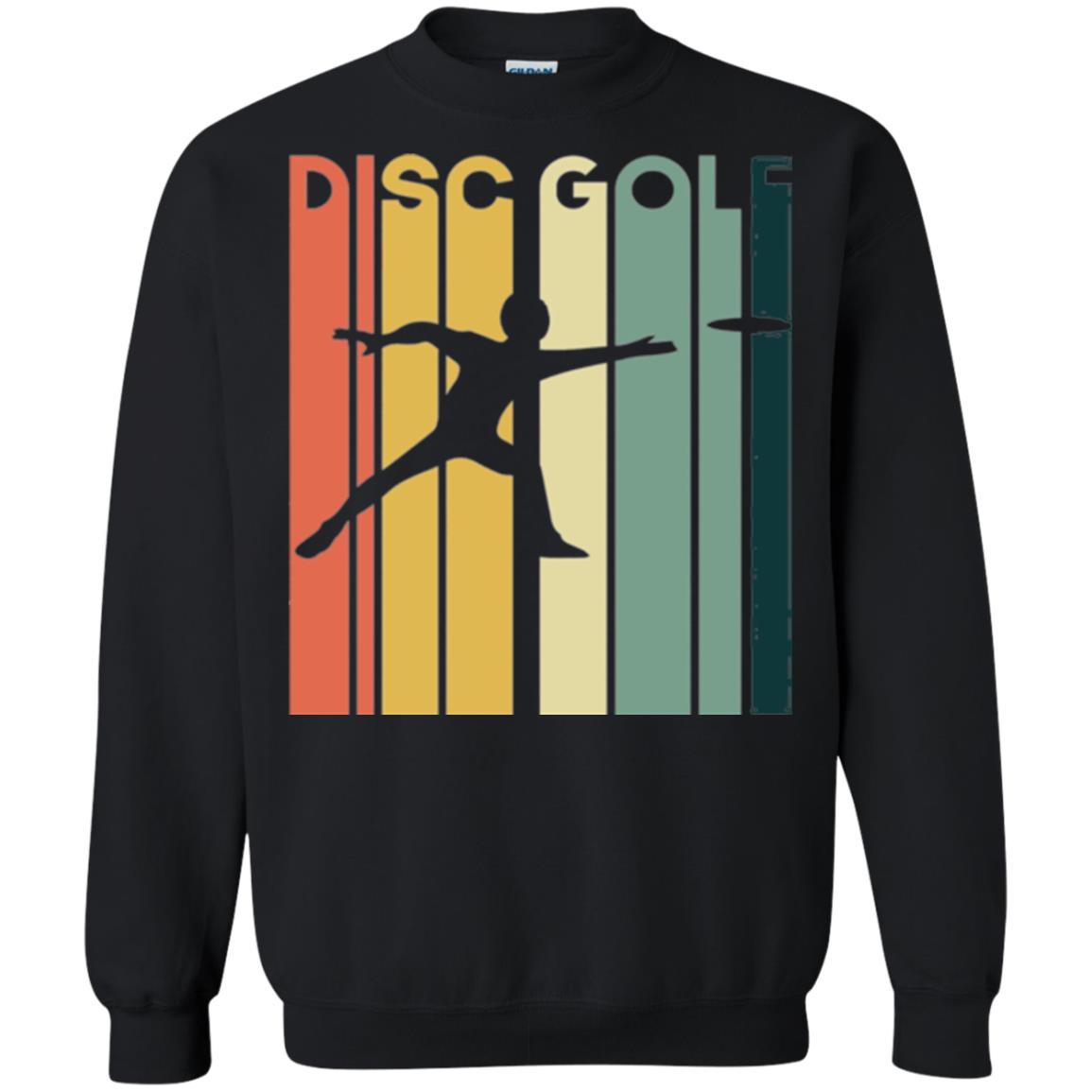 Disc Golf Retro Vintage T-shirt Black