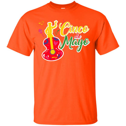 Cinco De Mayo Mexican Culture Festival On May 5th Shirt Orange