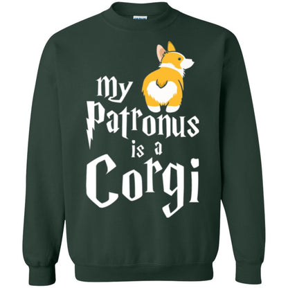 Dog T-shirt My Patronus Is A Corgi T-shirt