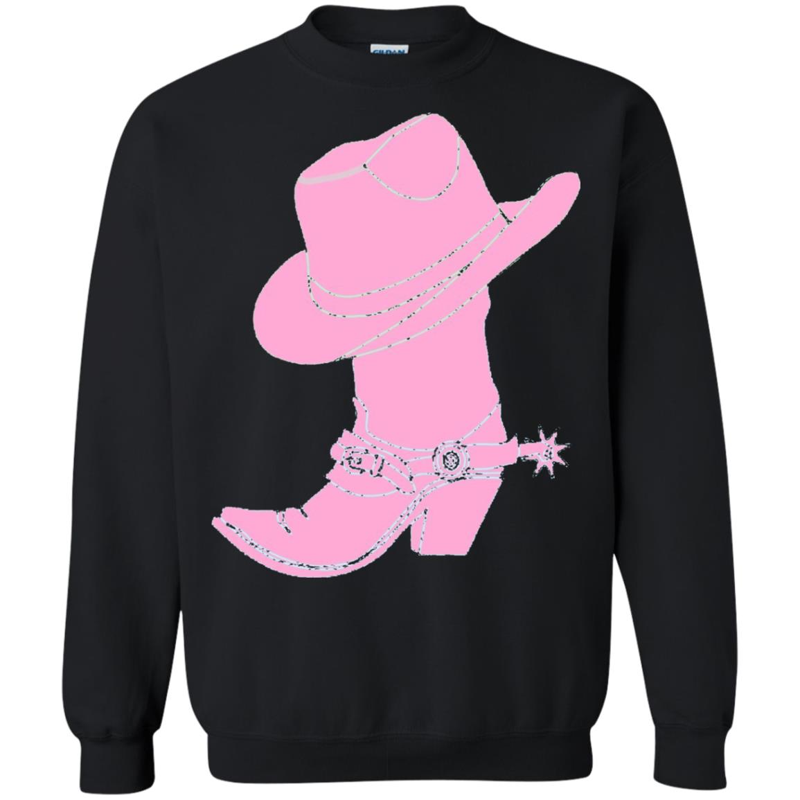 Cowgirl Boots Western Wear T-shirt Black
