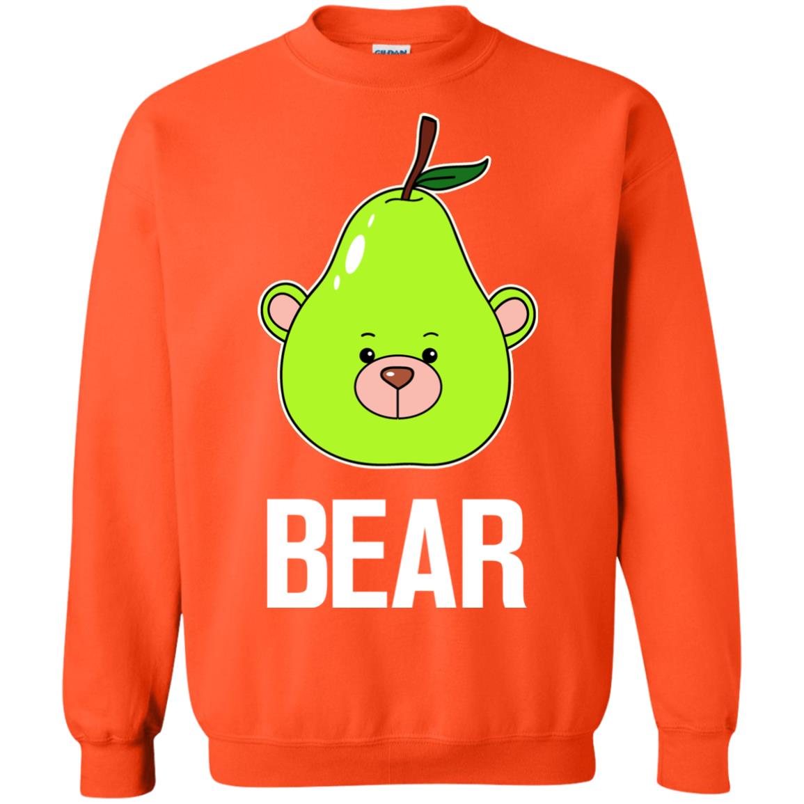 Bear Funny Summer Melon Fruit Shirt Orange