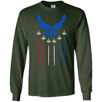 Air Force America Military Shirt Forest Green