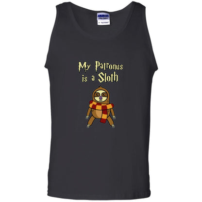 Christmas T-shirt My Patronus Is A Sloth T-shirt Black