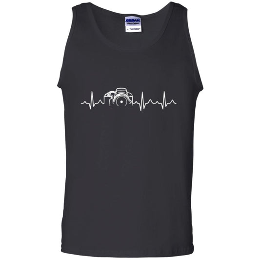 Photographer T Shirt Heartbeat Photography Black