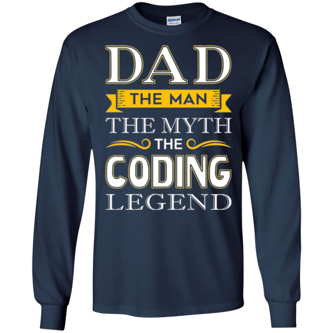 Daddy T-shirt The Man The Myth Colding Legend Navy