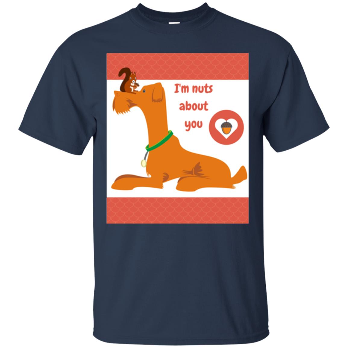I_m Nuts About You T-shirt Navy
