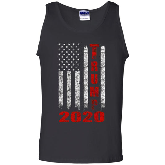 American Flag Vintage Design Trump 2020 T-shirt Black