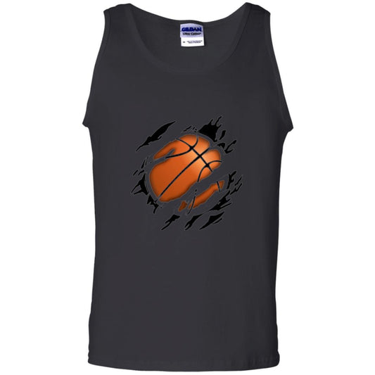 Basketball Lover T-shirt Basketball In Me Black