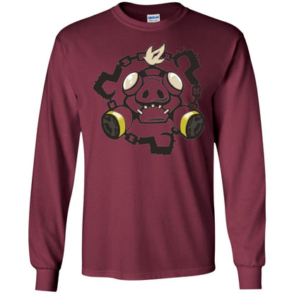 Overwatch Roadhog Chains Spray T-shirt Maroon