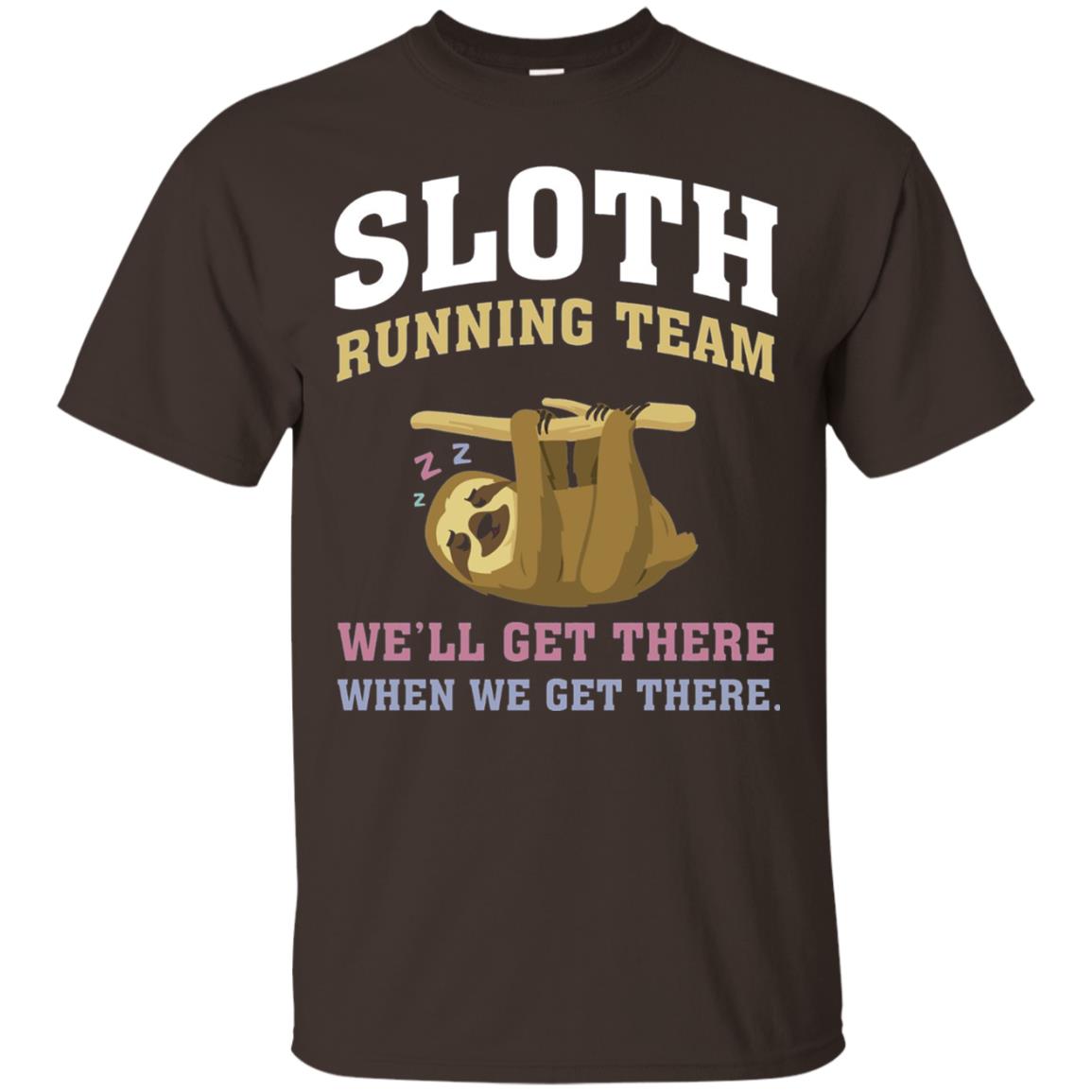 Sloth Running Team We Will Get There When We Get There Dark Chocolate