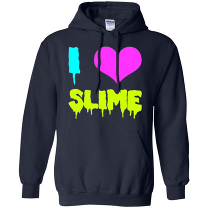 I Love Slime T-shirt Navy