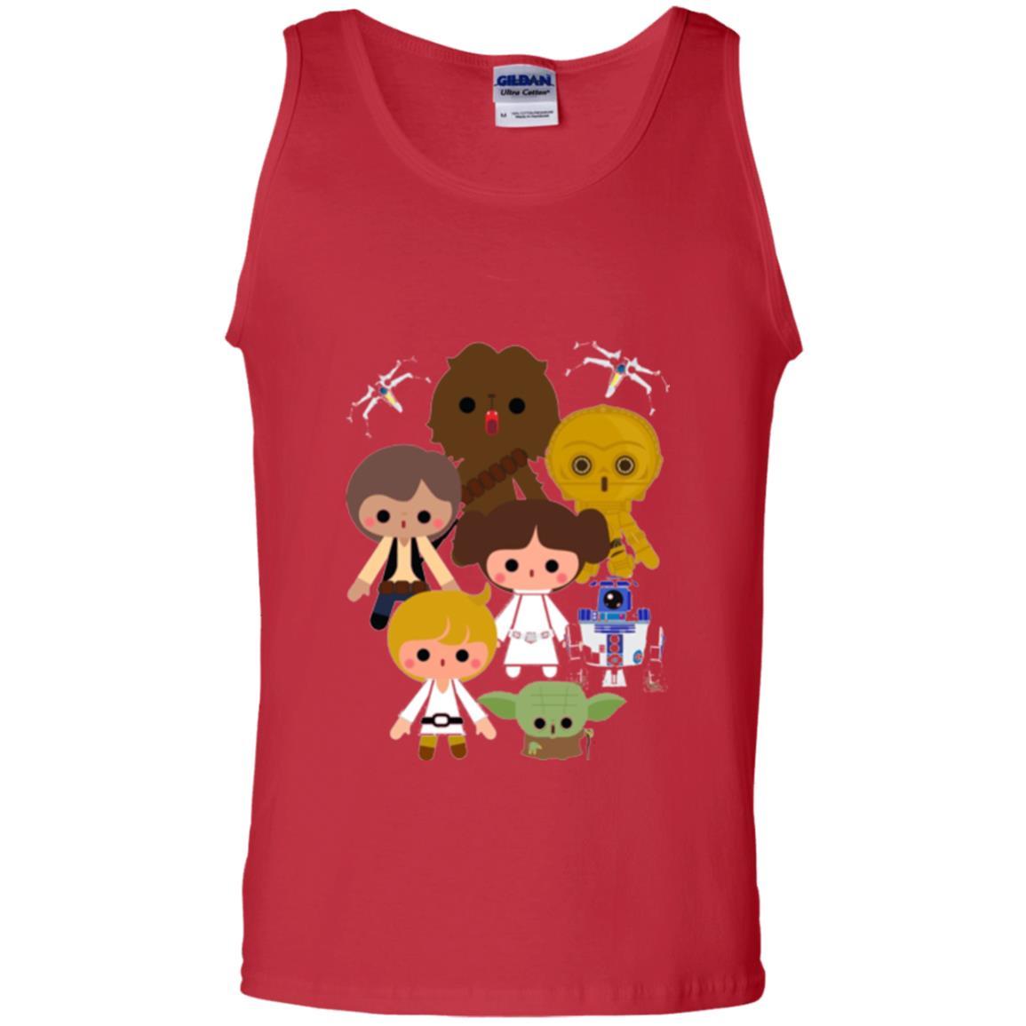 Film T-shirt Cute Kawaii Style Heroes Graphic Red