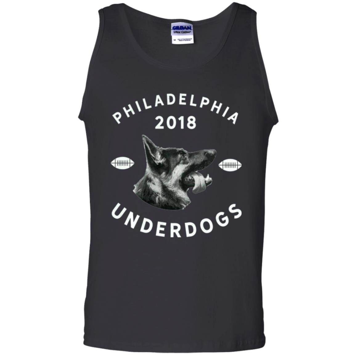 Dog Lover T-shirt Philly Philadelphia Underdogs 2018 Game Day Black