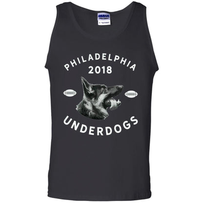 Dog Lover T-shirt Philly Philadelphia Underdogs 2018 Game Day Black