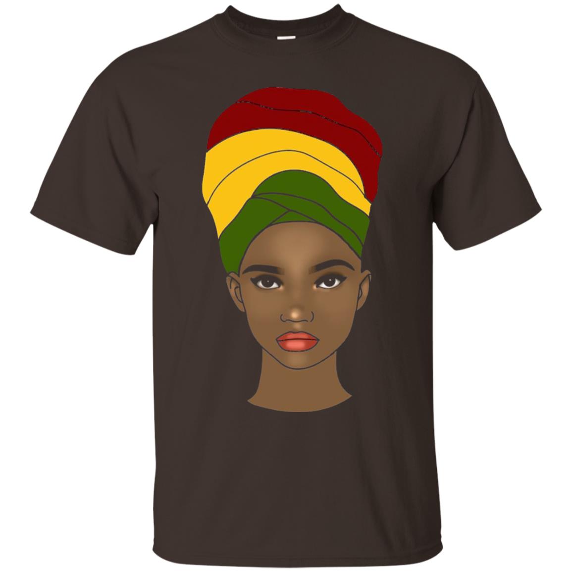 Melanin Rocks African Queen Melanin T-shirt Dark Chocolate