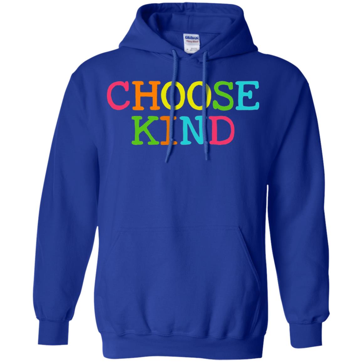 Choose Kind Be Kind Anti Bullying T-shirt Royal