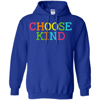 Choose Kind Be Kind Anti Bullying T-shirt Royal