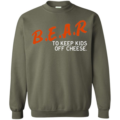 Chicago Football T-shirt B.e.a.r. To Keep Kids Off Cheese