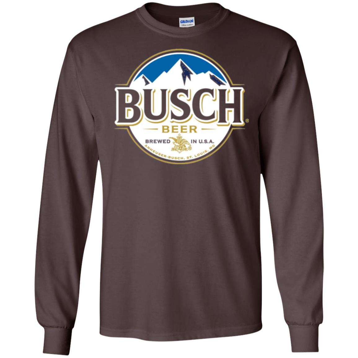 Beer Lovers T-shirt Busch Beer Dark Chocolate