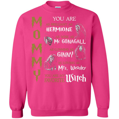 You Are As Brilliant As Hermione As Wise As Mc Gonagall As Cunning As Ginny Mommy T-shirt Heliconia