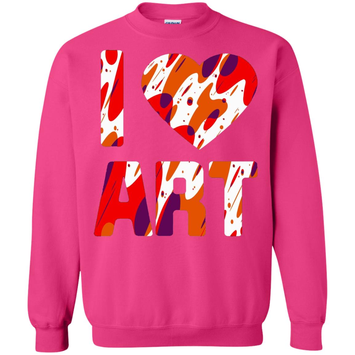 Artist T-shirt I Love Art Heliconia