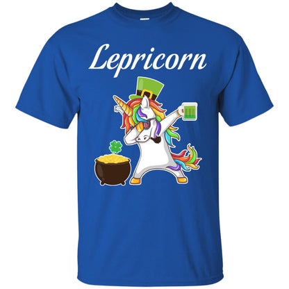 Lepricorn Saint Patrick's Day T-shirt Royal
