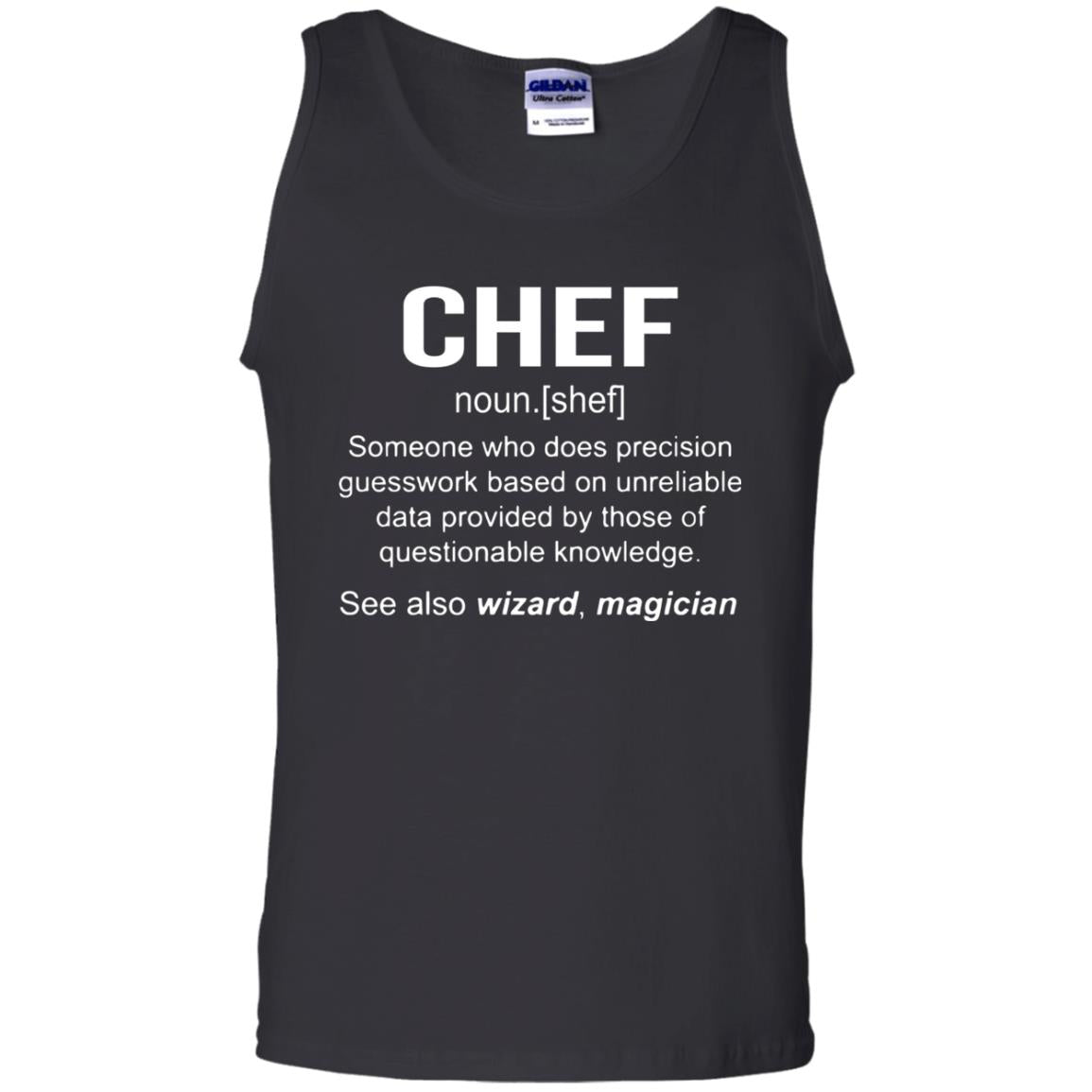 Funny Chef Meaning Shirt Chef Noun Definition Black