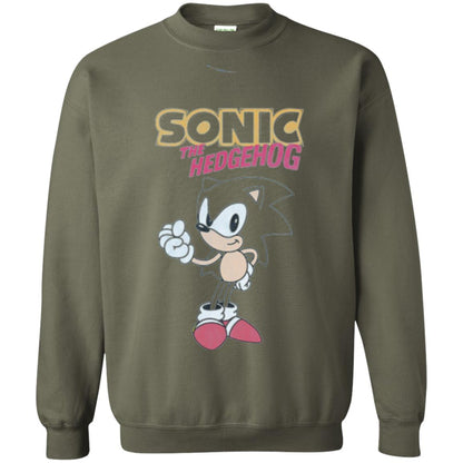 Movie T-shirt Sonic The Hedgehog Military Green