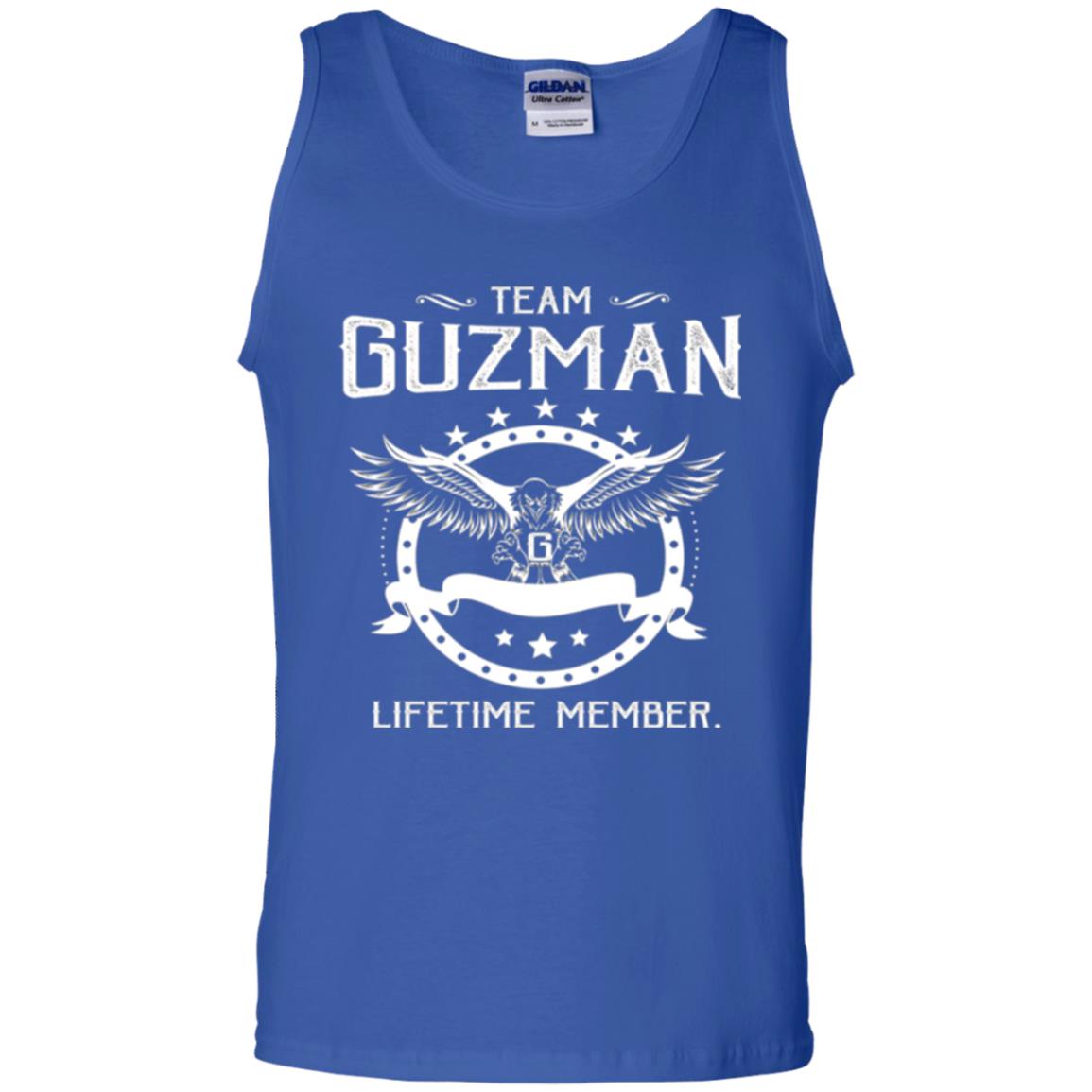 Family T-shirt Team Guzman Lifetime Member Royal