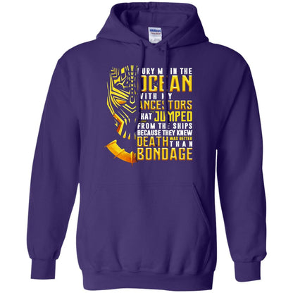 Bury Me In The Ocean With My Ancestors That Jumped Movie Lover T-shirt Purple