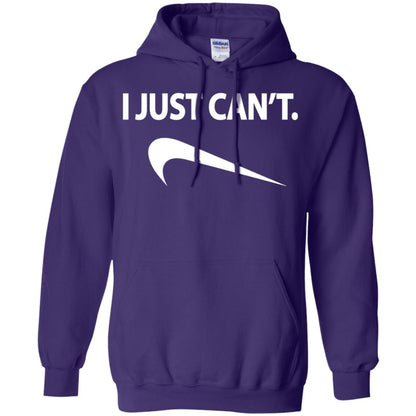 Funny I Just Cant Shirt Purple