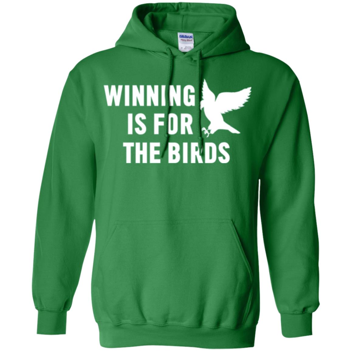 Winning Is For The Birds Eagle Mascot T-shirt Irish Green