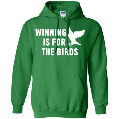Winning Is For The Birds Eagle Mascot T-shirt Irish Green