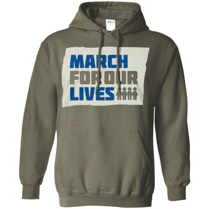 March For Our Lives Anti Gun T-shirt Military Green
