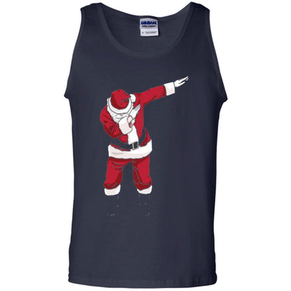 Christmas T-shirt Dabbing Santa Navy