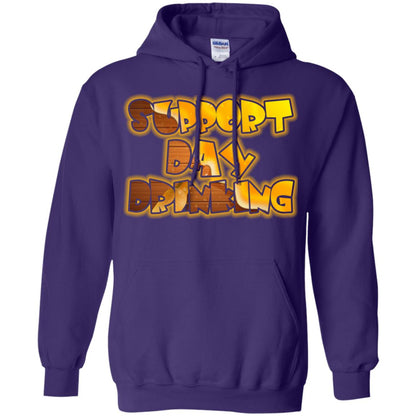 Saint Patrick's Day T-shirt Support Day Drinking Purple