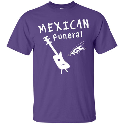Musican T-shirt Mexican Funeral Dirk Gently Band Purple