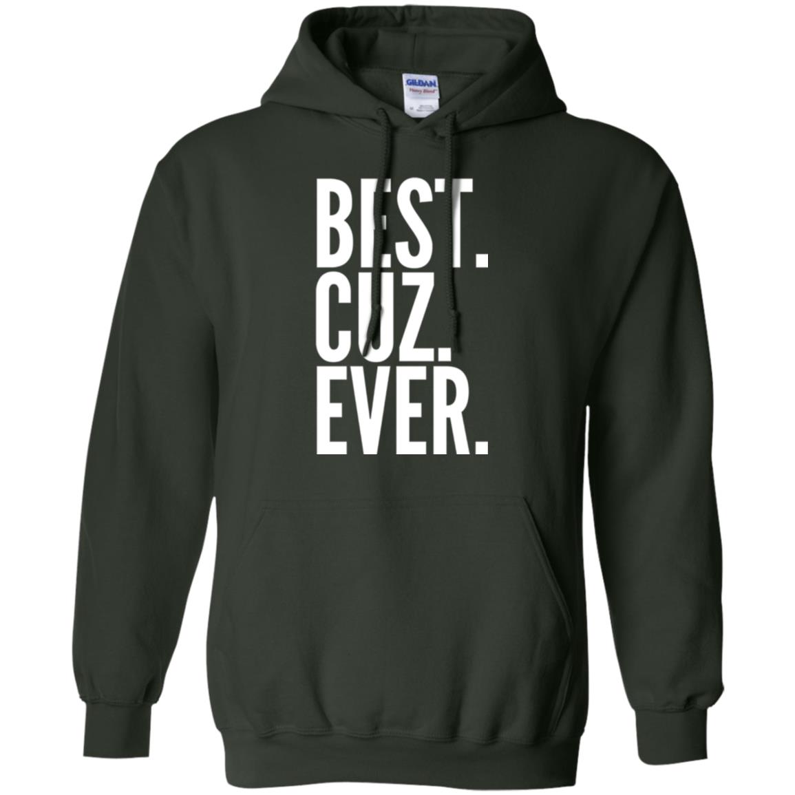 Cousin T-shirt Best Cuz Ever Forest Green