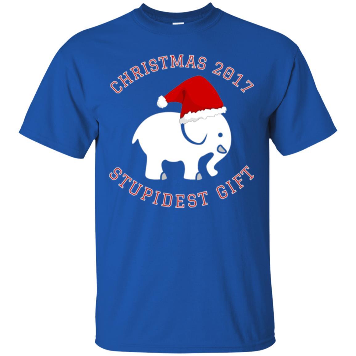 Elephant T-shirt Christmas 2017 T-shirt Royal