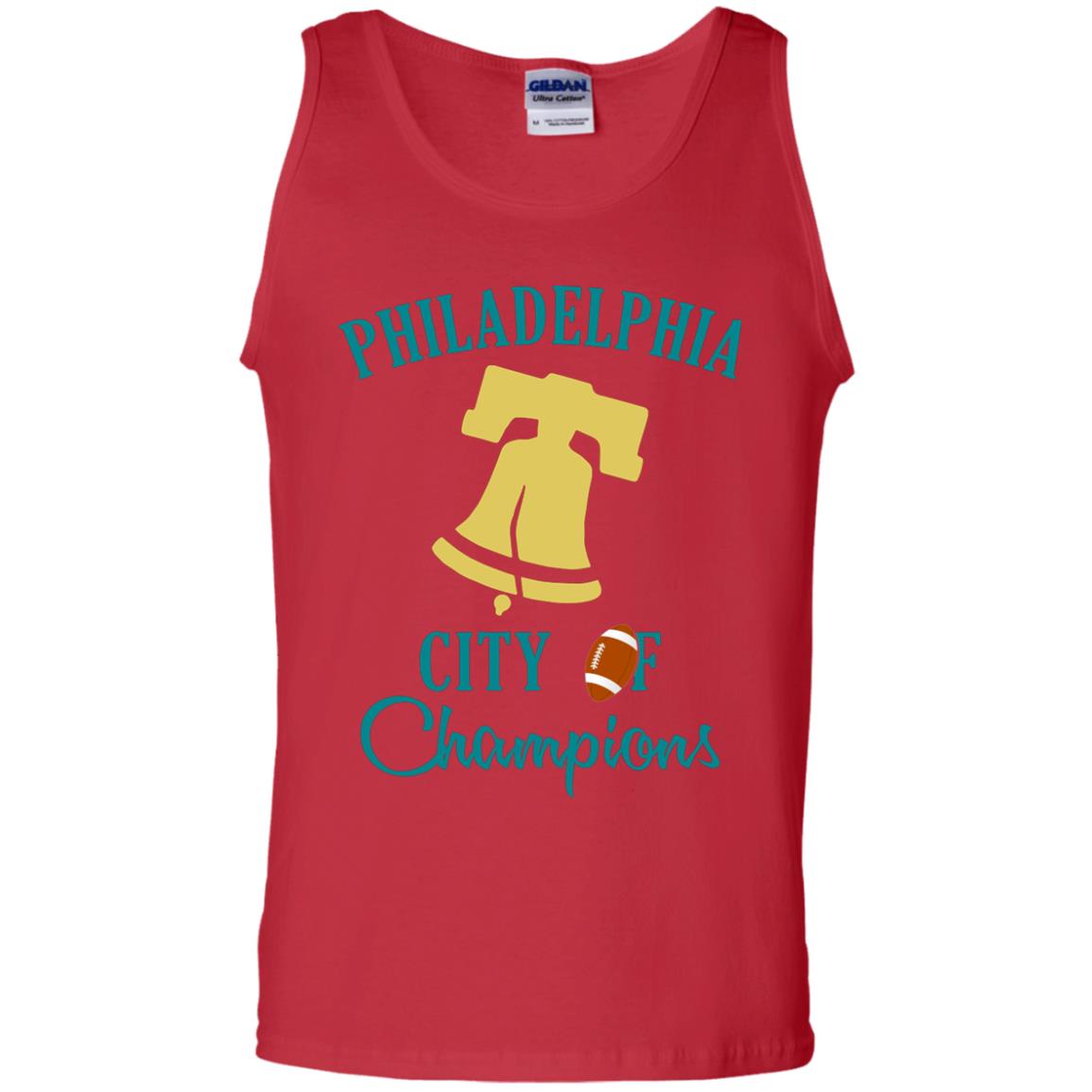 Football Lover T-shirt Philadelphia City Of Champion Red