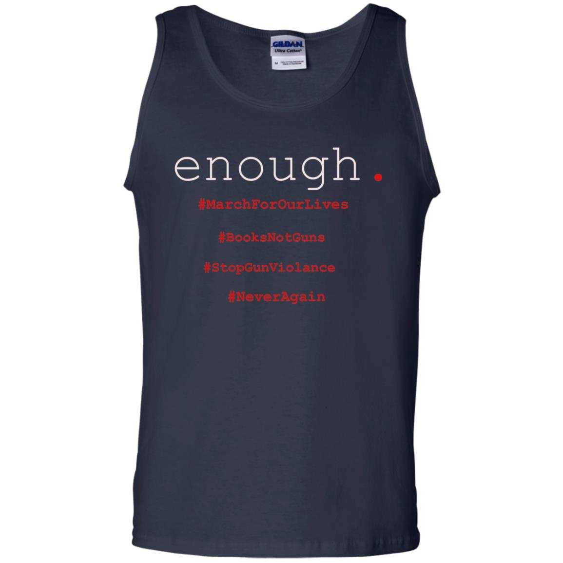 Enough Is Enough March For Our Lives T-shirt Navy