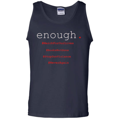 Enough Is Enough March For Our Lives T-shirt Navy